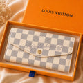 White and Blue Wallet